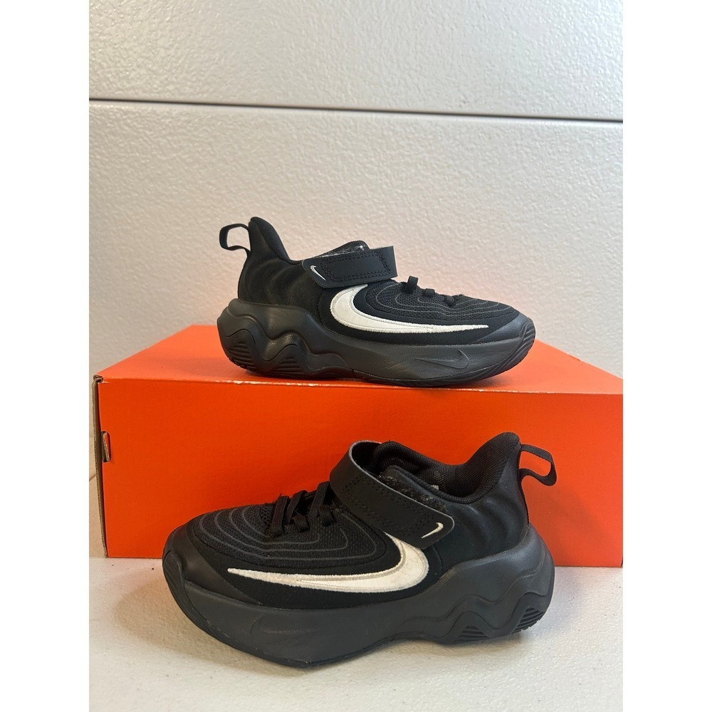 Nike Giannis Immortality 3 Kids Basketball Shoes Black White FZ6733-001 Size 12C